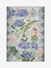 Multi Kew Collection Floral Rug - Image 4 of 4