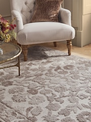 Natural Country Floral Rug - Image 3 of 5