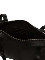 Pure Luxuries London 'Cleo' Leather Evening Black Handbag - Image 4 of 8