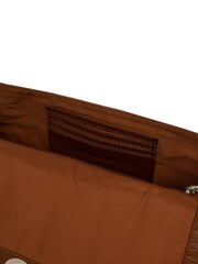 Pure Luxuries London 'Sabina' Leather Brown Grab Bag - Image 5 of 7