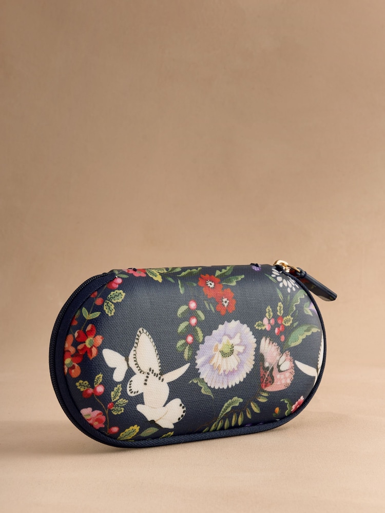 Cath Kidston Black Butterfly Bloom Glasses Case - Image 1 of 3