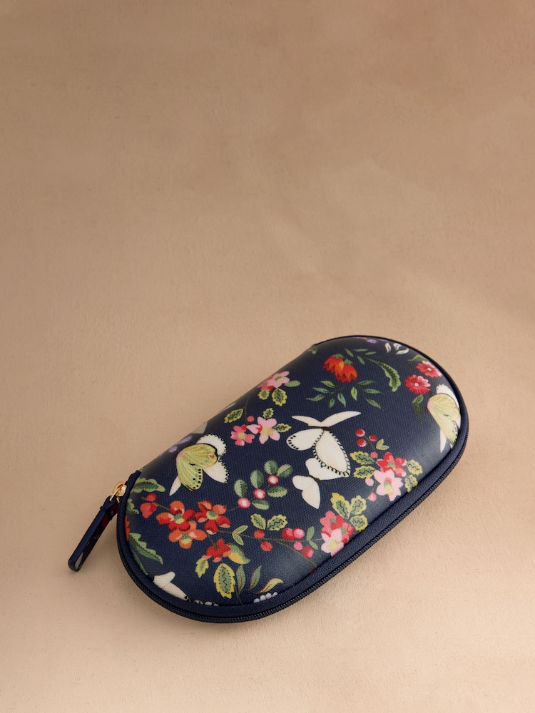 Cath Kidston Black Butterfly Bloom Glasses Case - Image 2 of 3