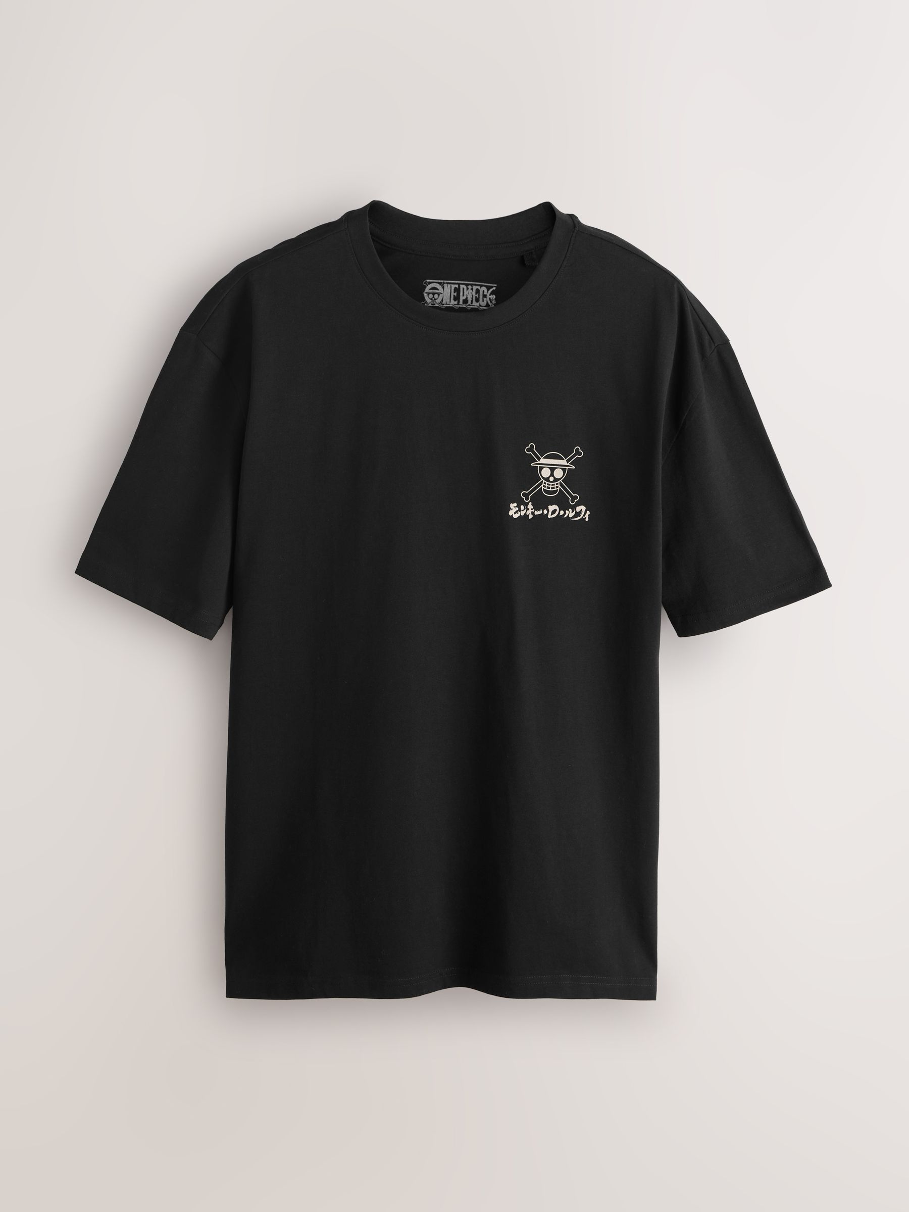 Buy Black One Piece Anime Graphic T-Shirt from Next Australia