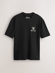 Black One Piece Anime Graphic T-Shirt - Image 6 of 9