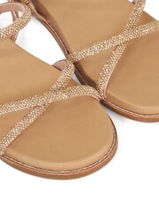 Dune London Pink Levia Diamonte Upper Strap Sandals - Image 5 of 5