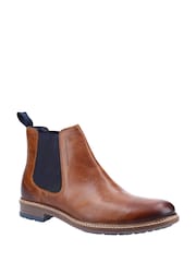 Hush Puppies Brown Justin Chelsea Boots - Image 2 of 6