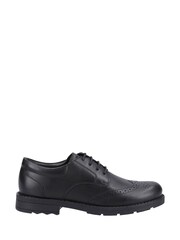 Hush Puppies Black Brian Junior Shoes - Image 1 of 5