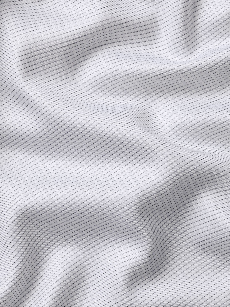 Charles Tyrwhitt Grey Non-Iron Greenwich Weave Cutaway Shirt - Image 6 of 6 Charles Tyrwhitt Grey Non-Iron Greenwich Weave Cutaway Shirt - Image 6 of 6