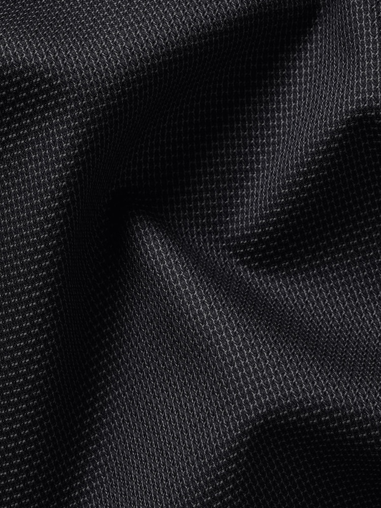 Charles Tyrwhitt Grey Non-Iron Stretch Texture Shirt - Image 6 of 6 Charles Tyrwhitt Grey Non-Iron Stretch Texture Shirt - Image 6 of 6