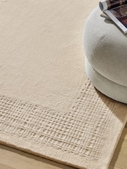Natural Collection Luxe Cera Border Rug - Image 1 of 5