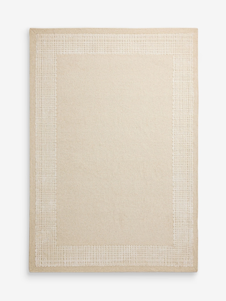 Natural Collection Luxe Cera Border Rug - Image 5 of 5 Natural Collection Luxe Cera Border Rug - Image 5 of 5