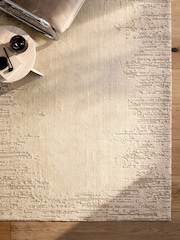 Natural Aria Blended Border Rug - Image 1 of 5