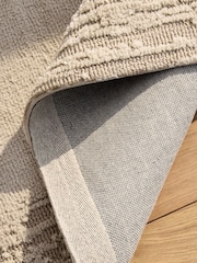 Natural Aria Blended Border Rug - Image 4 of 5