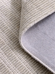 Natural Stripe Florence Border Wool Rug - Image 4 of 6