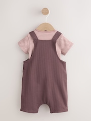 Brown Bear Jersey Dungarees and Bodysuit Baby Set (0mths-2yrs) - Image 5 of 13