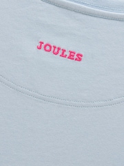 Joules Girls' Ava Blue Applique Long Sleeve Top - Image 4 of 4