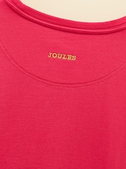 Joules Girls' Ava Pink Applique Long Sleeve Top - Image 5 of 5