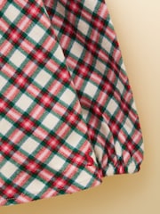 Joules Girls' Eloise Woven Shirred Top - תמונה 3 מתוך 4