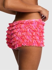 Victoria's Secret Pink Pink Hibiscus Bloomer Mesh Knickers - Image 2 of 2