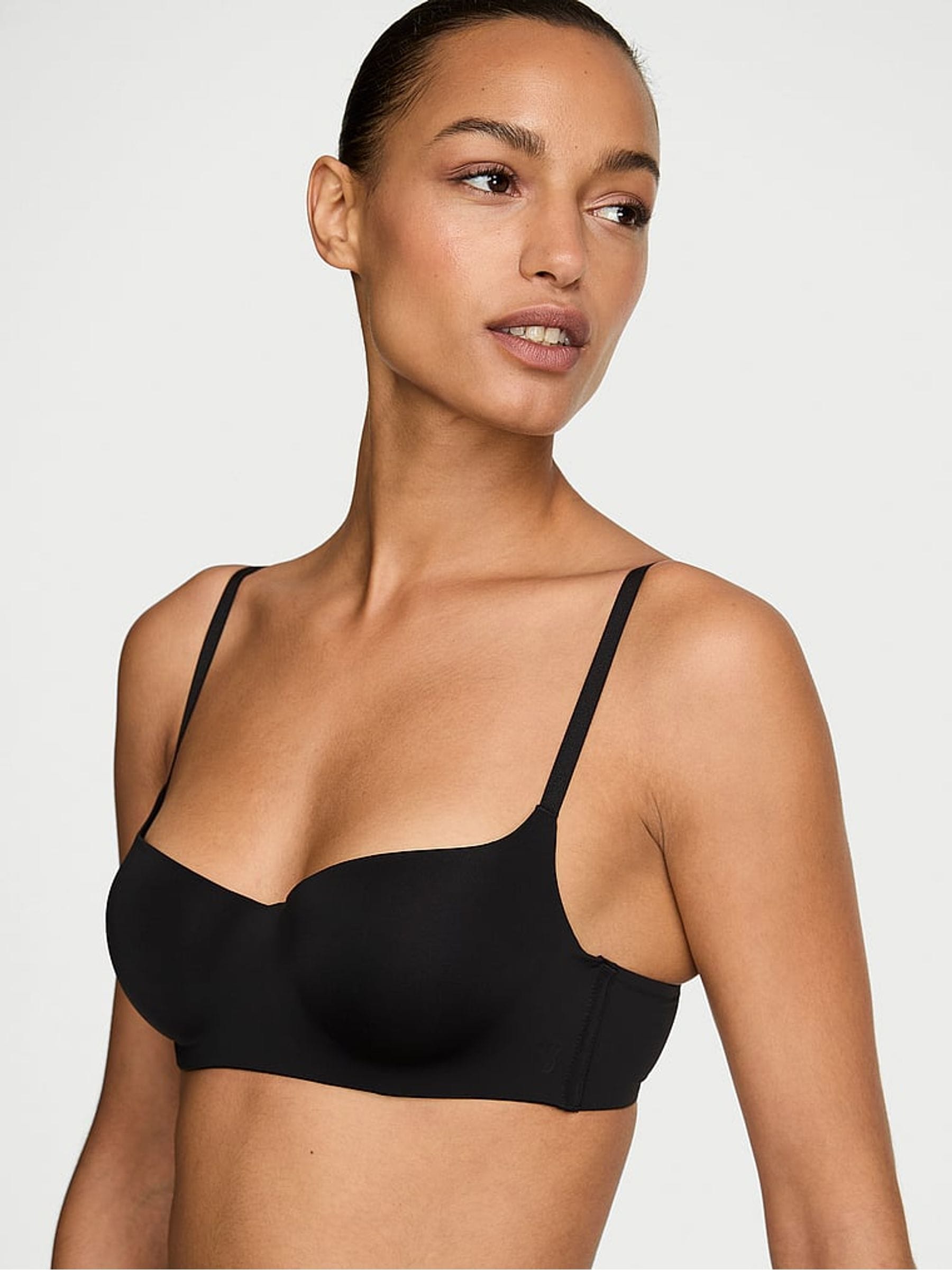 Victoria's Secret Black Lightly Lined Balcony Bra