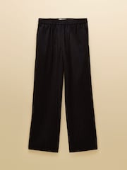 Joules Navy Stripe Pinstriped Pull On Trouser - Image 6 of 6