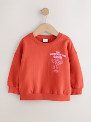 Orange Pumpkin Pie Club Crew Neck Sweatshirt (3mths-7yrs) - Image 5 of 8