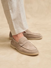 Linzi Natural Luciano Summer Penny Loafers - Image 2 of 6