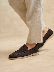 Linzi Brown Luciano Summer Penny Loafers - Image 1 of 6
