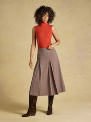 Joules Ada Pleated Kilt - Larawan 3 ng 7