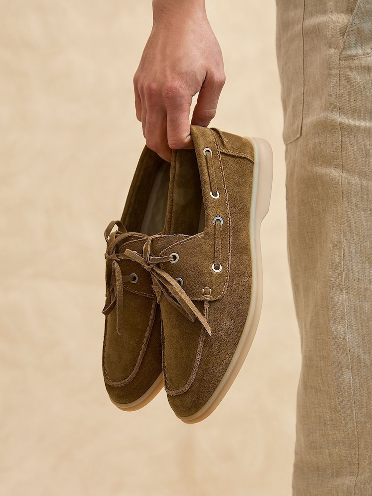 Linzi Brown Gianni Boat Shoes - Image 2 of 7 Linzi Brown Gianni Boat Shoes - Image 2 of 7