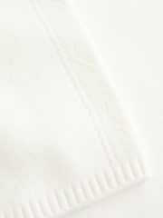 Hollister White Gilly Hicks Heart Pointelle Straight Jumper-Knit Pants - Image 2 of 2