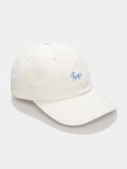 Aubin Arnside Washed Twill White Cap - Image 1 of 3