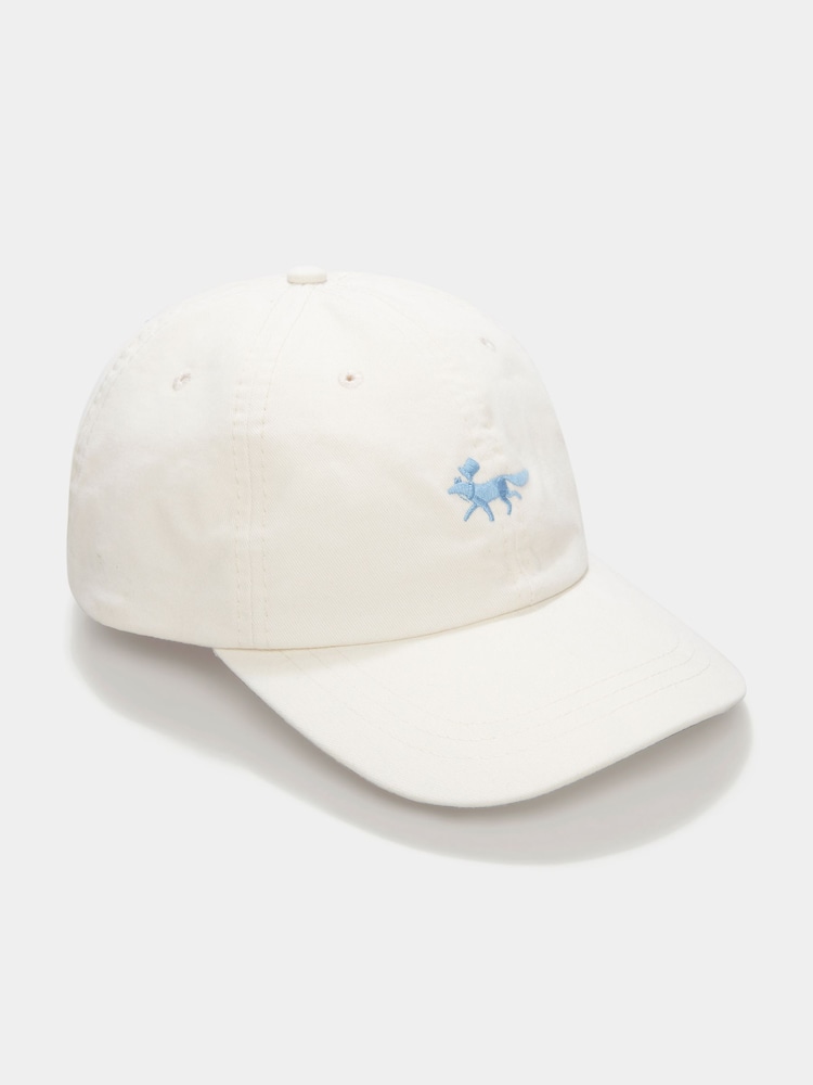 Aubin Arnside Washed Twill White Cap - Image 1 of 3