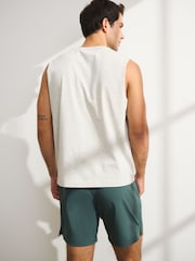 ירוק - YPB Abercrombie & Fitch מכנסי ספורט קצרים ללא בטנה, דגם MotionTEK - תמונה 5 מתוך 7