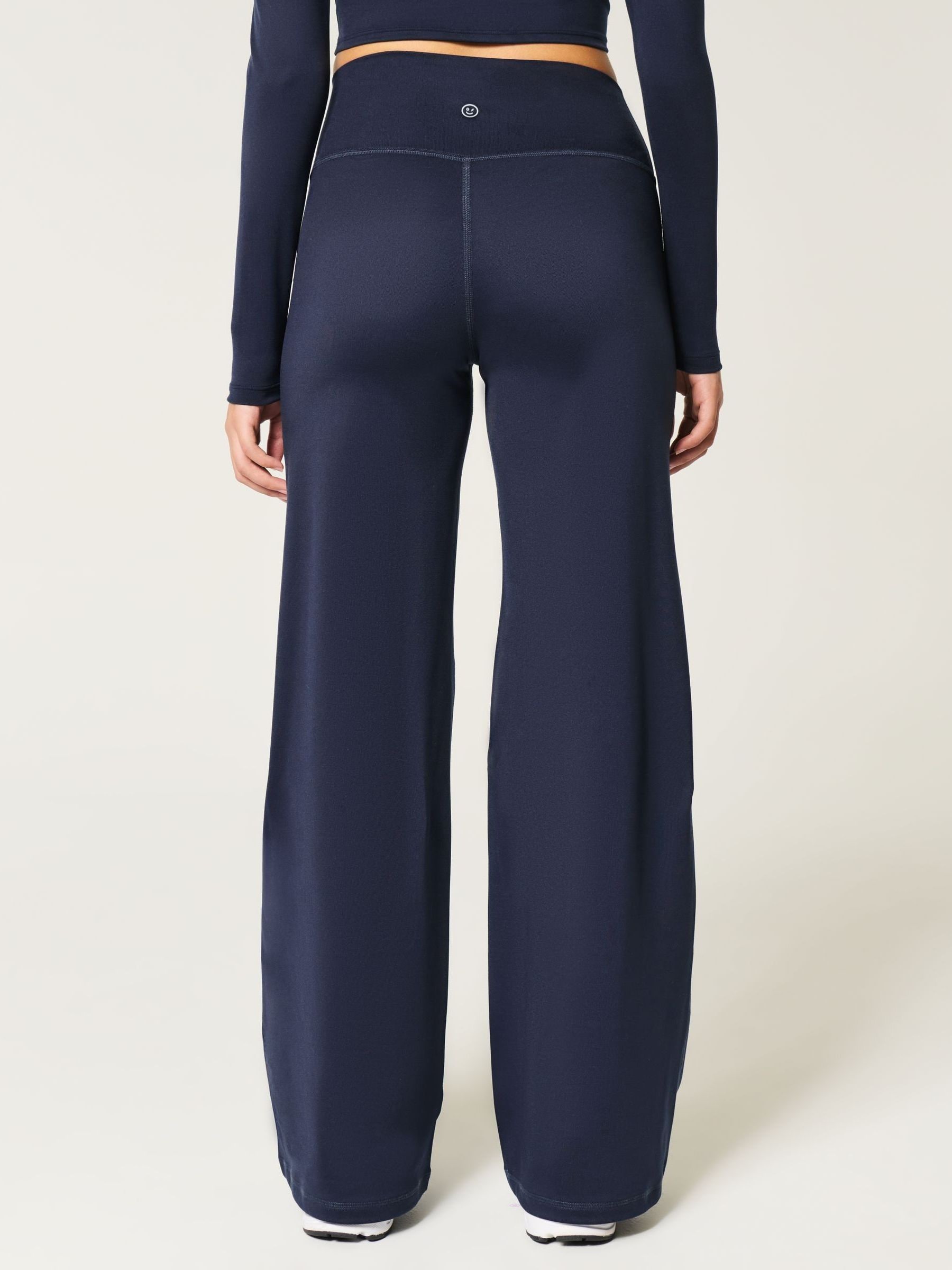 Buy Hollister Blue Gilly Hicks Recharge Wide Leg Trousers from