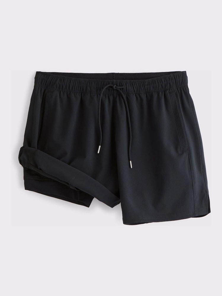 מכנסי ספורט קצרים YPB Abercrombie & Fitch עם בטנה, דגם MotionTEK - תמונה 6 מתוך 6 מכנסי ספורט קצרים YPB Abercrombie & Fitch עם בטנה, דגם MotionTEK - תמונה 6 מתוך 6