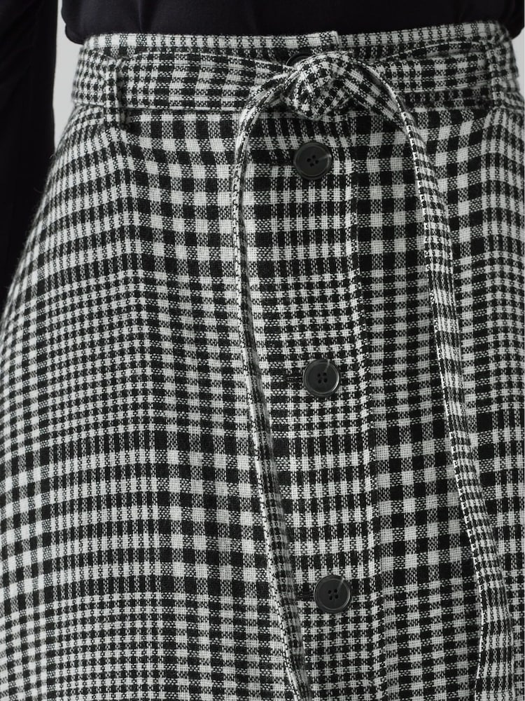 LK Bennett Blue Katie Navy Multi Hearts And Card Shirt Dress - Image 4 of 4