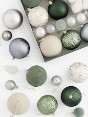 Pack de 50 bolas de Navidad irrompibles - Imagen 5 de 6