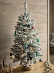Green Mixed Christmas Bauble Pack - Image 2 of 4