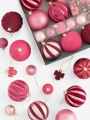 Pack de 50 bolas de Navidad irrompibles - Imagen 2 de 3