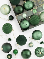Pack de 50 bolas de Navidad irrompibles - Imagen 5 de 6