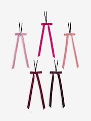 5 Pack Skinny Velvet Bow Baubles - Imagem 3 de 3
