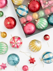 Pack de 50 bolas de Navidad irrompibles - Imagen 5 de 6
