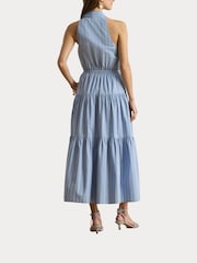 Lauren Ralph Lauren Blue Woven Dress - Image 6 of 8