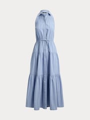 Lauren Ralph Lauren Blue Woven Dress - Image 8 of 8