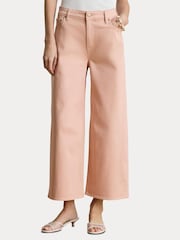 Lauren Ralph Lauren Pink Woven Wide Leg Pants - Image 3 of 9