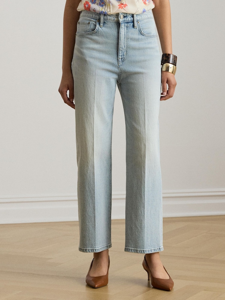 Lauren Ralph Lauren Woven Straight Trousers - Bild 1 von 5