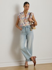 Lauren Ralph Lauren Woven Straight Trousers - Bild 2 von 5