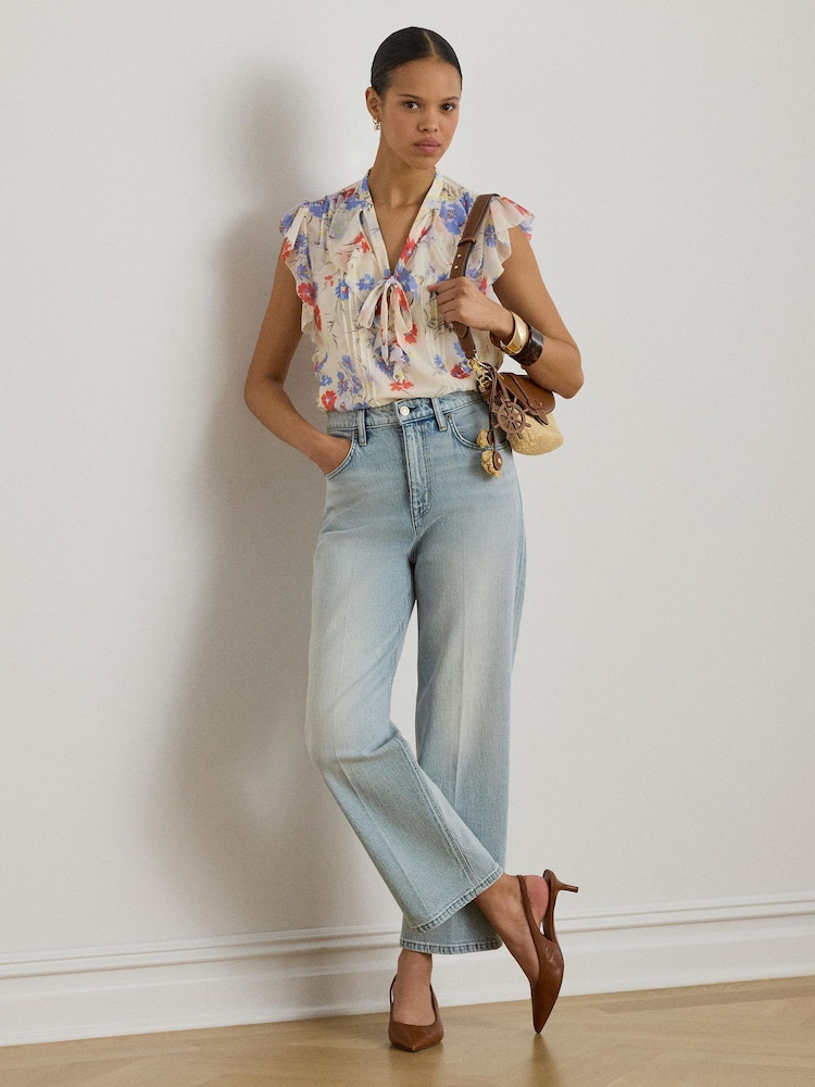 Lauren Ralph Lauren Woven Straight Trousers - Bild 2 von 5