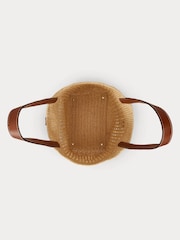 Lauren Ralph Lauren Natural Tasha Large Straw Tote Bag - Image 5 of 7